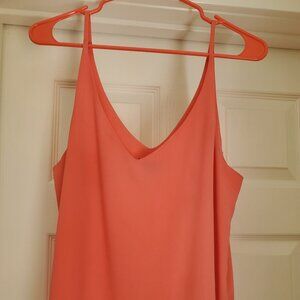 Top shop hot pink sleeveless blouse